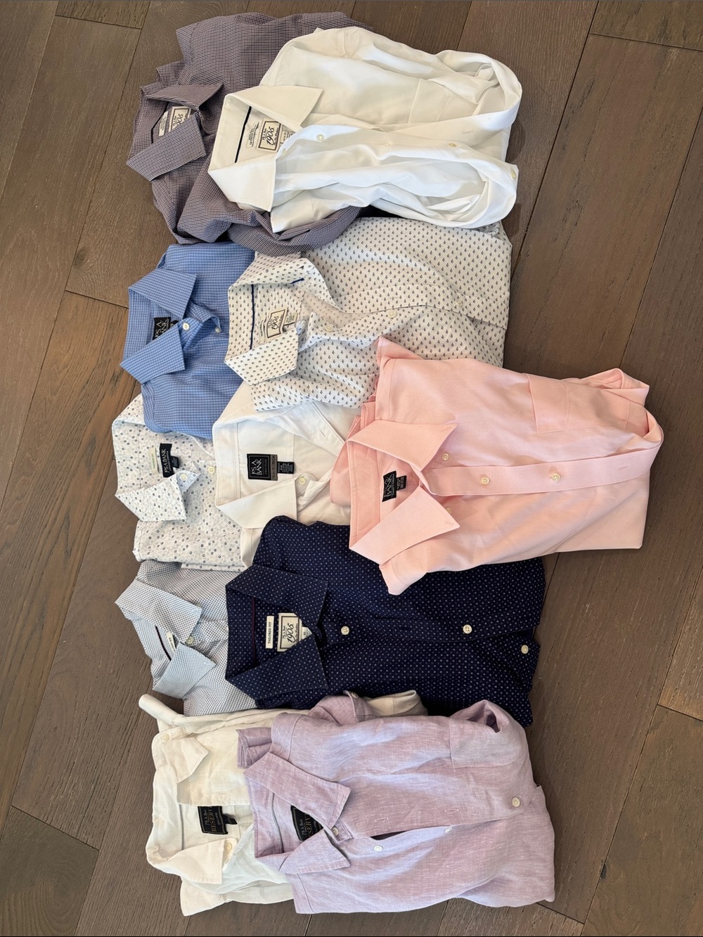 Men's Dress Shirt Bundle Lot 11 Shirts | Jos. A. Bank | M-XL
